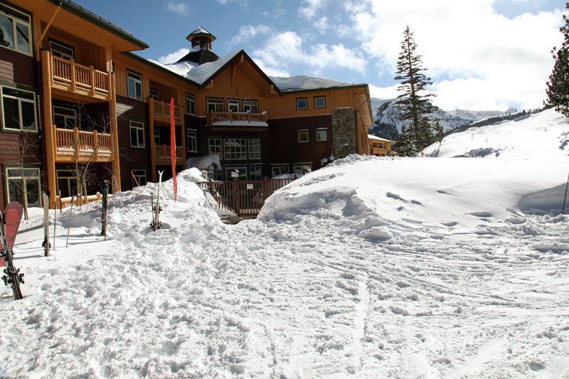 A true ski-in, ski-out property